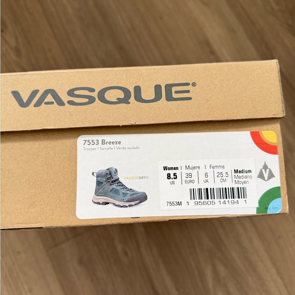 Vasque Blue and Gray Athletic Shoes - Picture 3 of 3